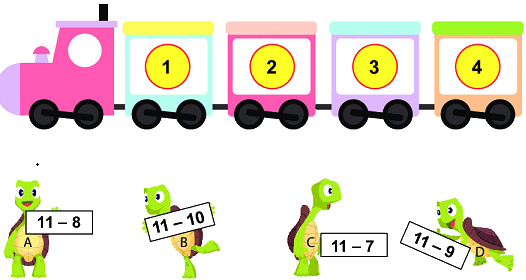 14, 15, 16, 17, 18 trừ đi một số 3 1