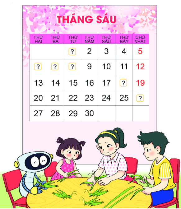 Bài 31. Thực hành và trải nghiệm xem đồng hồ, xem lịch 7 1