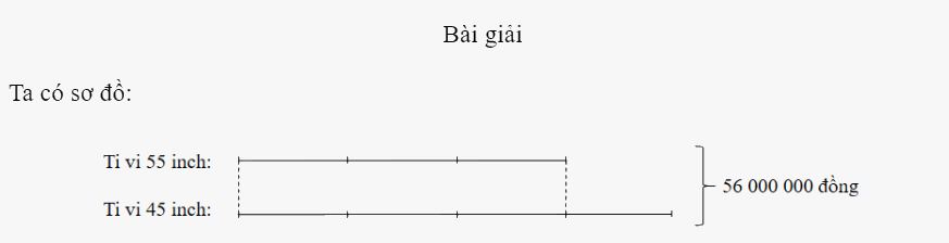Bài 38: Tìm hai số khi biết tổng và tỉ số của hai số đó (tiết 1) trang 10 vở bài tập Toán 5 - Kết nối tri thức 1 1