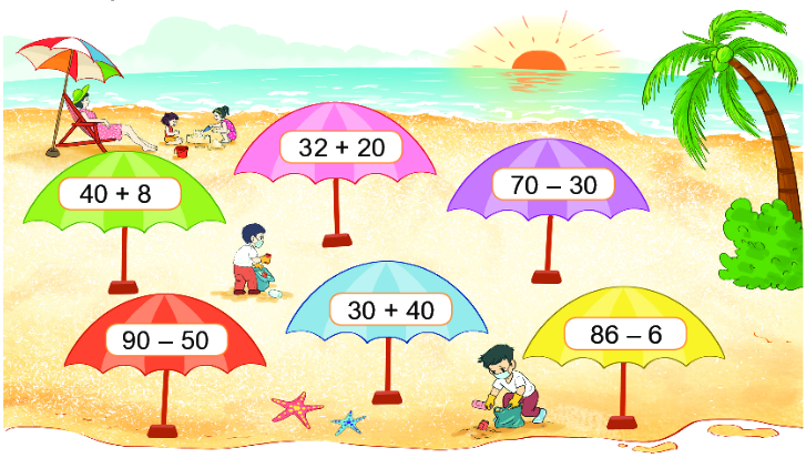 Bài 5: Ôn tập phép cộng, phép trừ (không nhớ) trong phạm vi 100 7 1