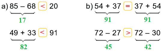Bài 69: Ôn tập phép cộng, phép trừ trong phạm vi 100 12 2