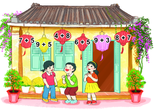 Bài 8: Bảng cộng (qua 10) 2 1