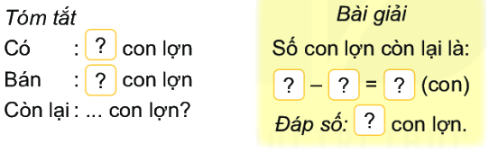 Bài 9: Bài toán về thêm, bớt một số đơn vị 2 1