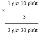 Cách nhân, chia số đo thời gian với một số - Toán 5 1