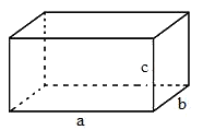 Công thức tính thể tích hình hộp chữ nhật 1