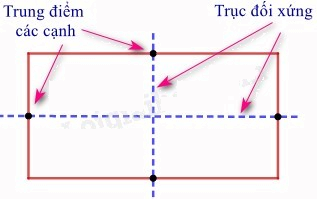 Dạng 3. Vẽ hình có trục đối xứng, tâm đối xứng Chủ đề 9 Ôn hè Toán 6 3
