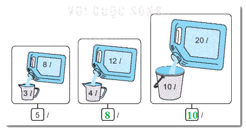Giải bài 16: Lít (tiết 2) trang 62, 63 Vở bài tập toán 2 - Kết nối tri thức với cuộc sống 2 2