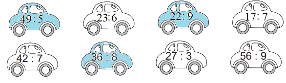 Giải bài 25: Phép chia hết, phép chia có dư (tiết 2) trang 65 vở bài tập Toán 3 - Kết nối tri thức với cuộc sống 2 2