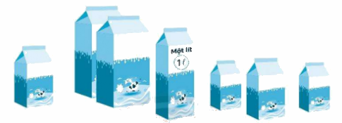 Giải bài 31: Lít (trang 72) Vở bài tập toán 2 - Chân trời sáng tạo 2