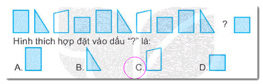Giải bài 34: Ôn tập hình phẳng (tiết 2) trang 127 Vở bài tập toán 2 - Kết nối tri thức với cuộc sống 2 2
