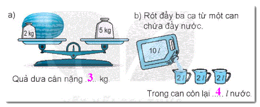 Giải bài 36: Ôn tập chung (tiết 2) trang 133 Vở bài tập toán 2 - Kết nối tri thức với cuộc sống 1 2