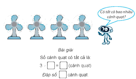 Giải bài 37: Phép nhân (tiết 1) Vở bài tập toán 2 - Kết nối tri thức với cuộc sống 2 1