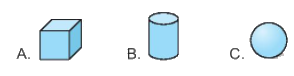 Giải bài 46: Khối trụ, khối cầu (tiết 2) Vở bài tập toán 2 - Kết nối tri thức với cuộc sống 1 2