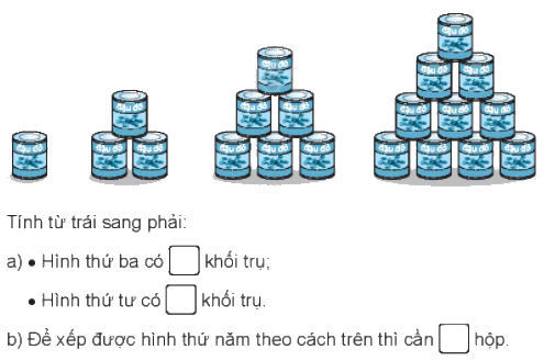 Giải bài 46: Khối trụ, khối cầu (tiết 2) Vở bài tập toán 2 - Kết nối tri thức với cuộc sống 3 1