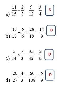 Giải bài 5: Ôn tập các phép tính với phân số (tiết 3) trang 18, 19 vở bài tập Toán 5 - Kết nối tri thức 0 1