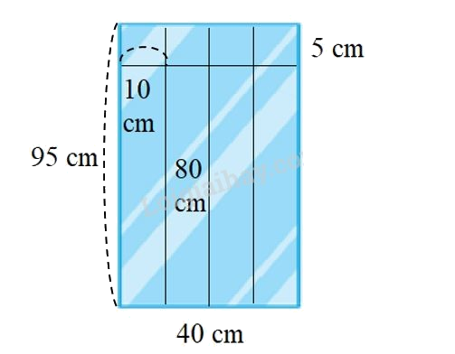 Giải bài 52: Diện tích hình chữ nhật, diện tích hình vuông (tiết 3) trang 29 vở bài tập Toán 3 - Kết nối tri thức với cuộc sống 7