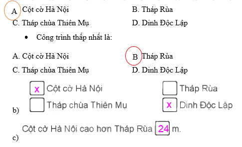Giải bài 55: Đề-xi-mét. Mét. Ki-lô-mét (tiết 2) Vở bài tập toán 2 - Kết nối tri thức với cuộc sống 2 4
