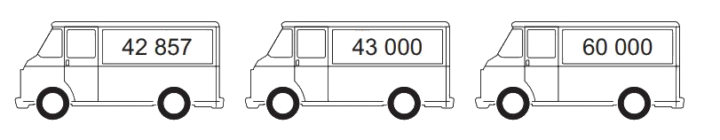 Giải bài 60: So sánh các số trong phạm vi 100 000 (tiết 2) trang 60 vở bài tập Toán 3 - Kết nối tri thức với cuộc sống 2 1