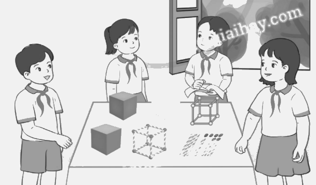 Giải bài 63. Xăng-ti-mét khối. Đề-xi-mét khối trang 40, 41, 42 vở bài tập Toán 5 - Cánh diều 4 2