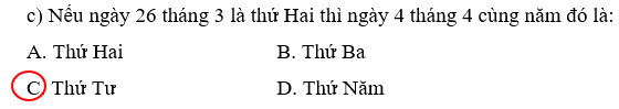 Giải bài 79: Ôn tập hình học và đo lường (tiết 2) trang 120 vở bài tập Toán 3 - Kết nối tri thức với cuộc sống 2 3