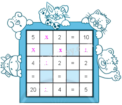 Giải bài: Bảng chia 5 VBT Toán 2 - Chân trời sáng tạo 5 2