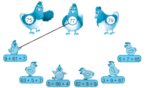 Giải bài: Phép cộng có nhớ trong phạm vi 100 (trang 87) Vở bài tập toán 2 - Chân trời sáng tạo 5 1