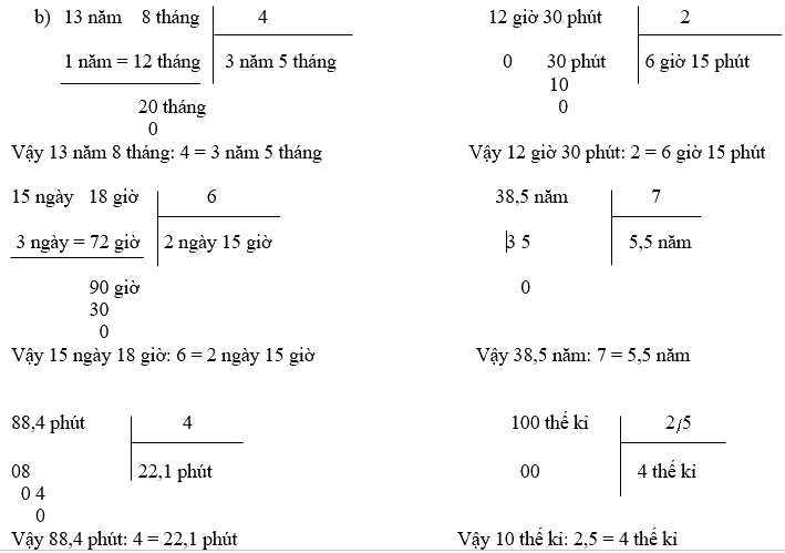 Giải phần A. Tái hiện, củng cố trang 51 - Bài tập phát triển năng lực Toán 5 tập 2 2 2