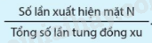 Lý thuyết Xác suất thực nghiệm của một biến cố trong một số trò chơi đơn giản SGK Toán 8 - Cánh diều 1