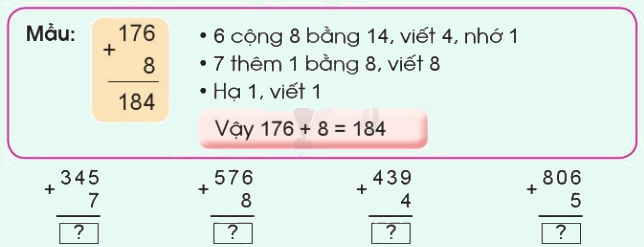 Phép cộng (có nhớ) trong phạm vi 1000 3 1