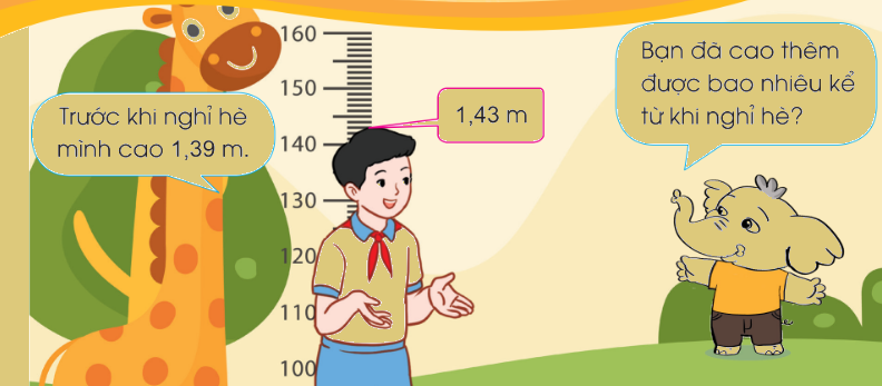 Phép trừ số thập phân - Toán 5 1
