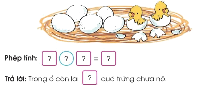 Toán lớp 1 trang 160 - Ôn tập phép cộng, phép trừ trong phạm vi 10 - SGK Cánh diều 4 1