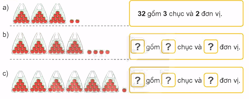 Toán lớp 1 trang 24 - Bài 24: Luyện tập chung - SGK Kết nối tri thức 0 1