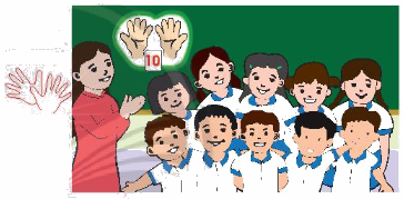 Toán lớp 1 trang 47 - Số 10 - SGK Chân trời sáng tạo 1 1