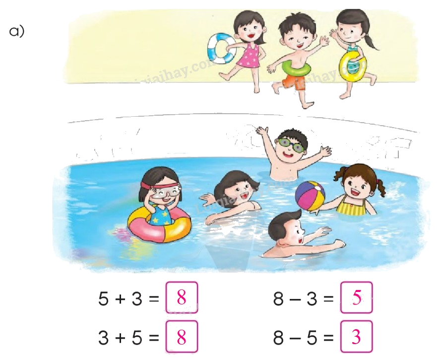 Toán lớp 1 trang 70 - Luyện tập - SGK Cánh diều 6