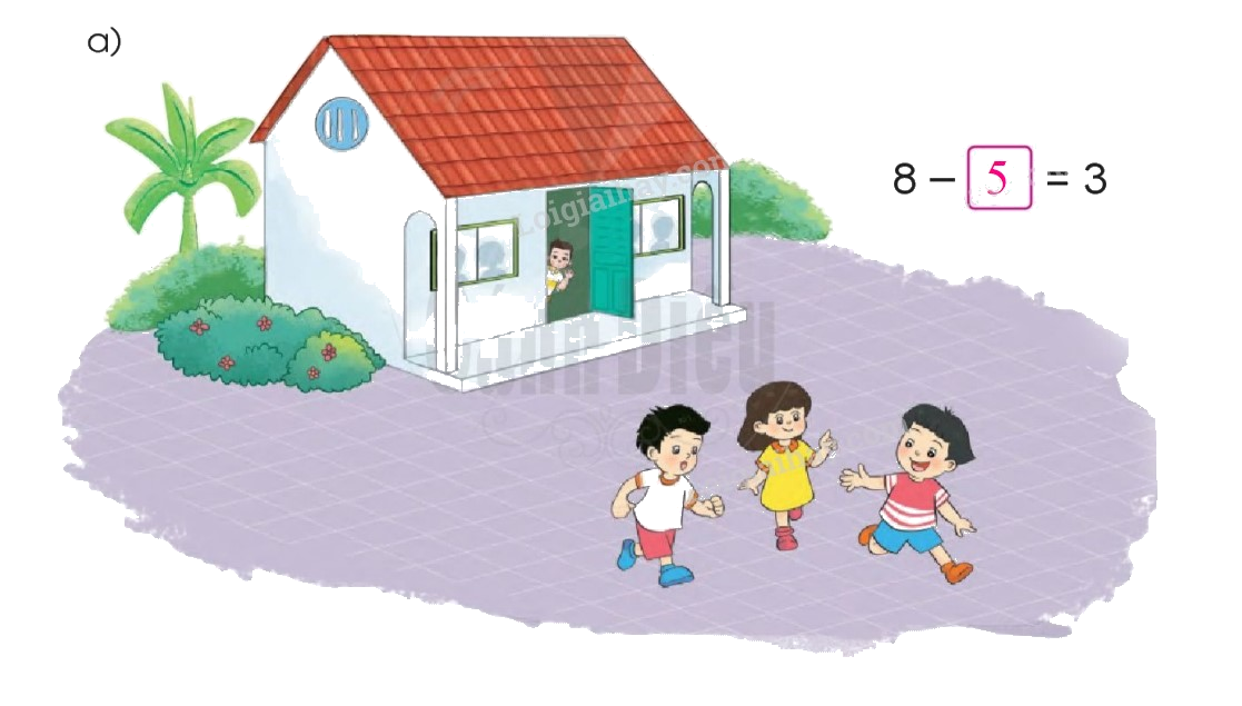 Toán lớp 1 trang 72 - Luyện tập- SGK Cánh diều 4 3