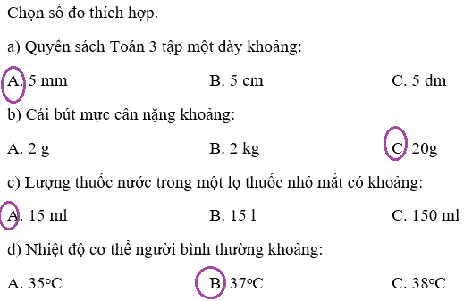 Toán lớp 3 trang 118 - Ôn tập hình học và đo lường - SGK Kết nối tri thức 5 2