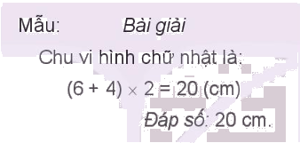 Toán lớp 3 trang 22 - Chu vi hình tam giác ,hình tứ giác, hình chữ nhật, hình vuông - SGK Kết nối tri thức 4 1