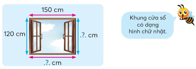 Toán lớp 3 trang 35 - Hình chữ nhật - SGK Chân trời sáng tạo 2 1