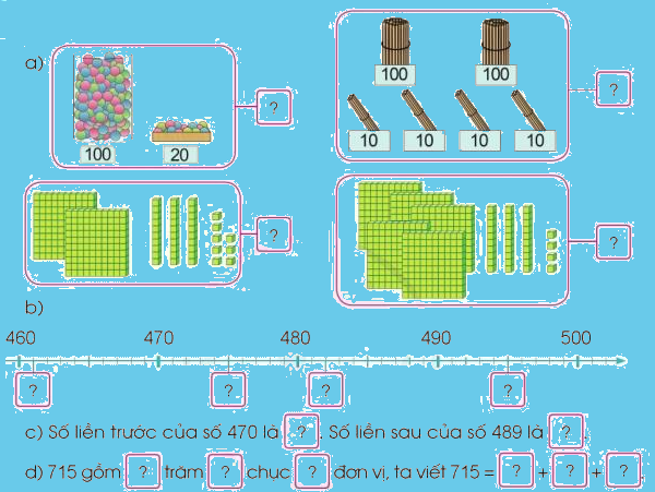 Toán lớp 3 trang 6 - Ôn tập về các số trong phạm vi 1000 - SGK Cánh diều 1