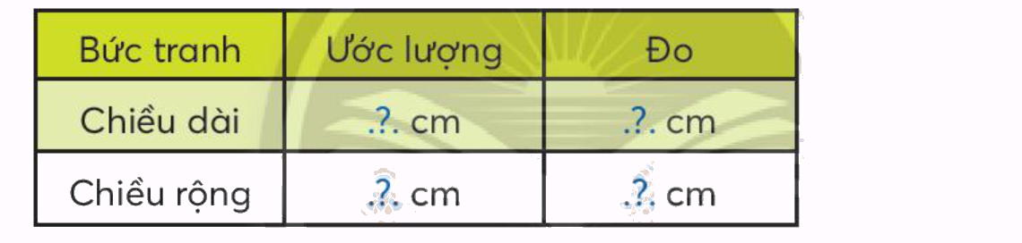 Toán lớp 3 trang 72 - Diện tích hình chữ nhật - SGK Chân trời sáng tạo 3 1