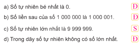 Toán lớp 4 trang 102 - Bài 67: Ôn tập số tự nhiên - SGK Kết nối tri thức 5 2