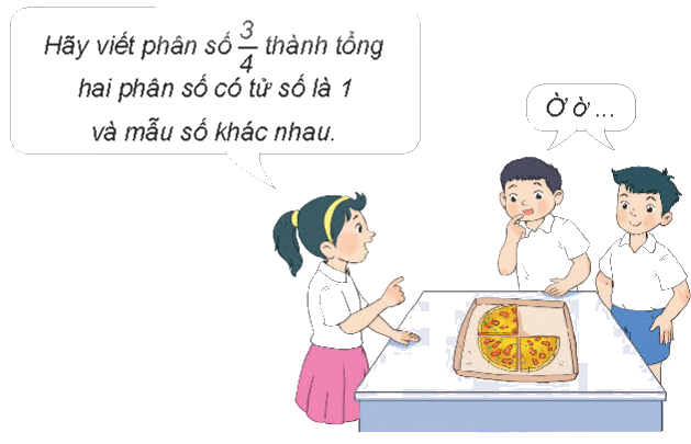 Toán lớp 4 trang 110 - Bài 70: Ôn tập phép tính với phân số - SGK Kết nối tri thức 3