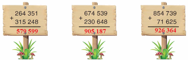 Toán lớp 4 trang 58 - Bài 47: Phép trừ các số có nhiều chữ số - SGK Bình Minh 0 1