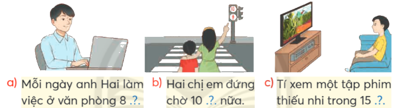 Toán lớp 4 trang 76 - Bài 34: Giây - SGK Chân trời sáng tạo 4 1