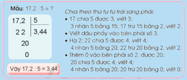 Toán lớp 5 Bài 39. Luyện tập chung - SGK cánh diều 0 1