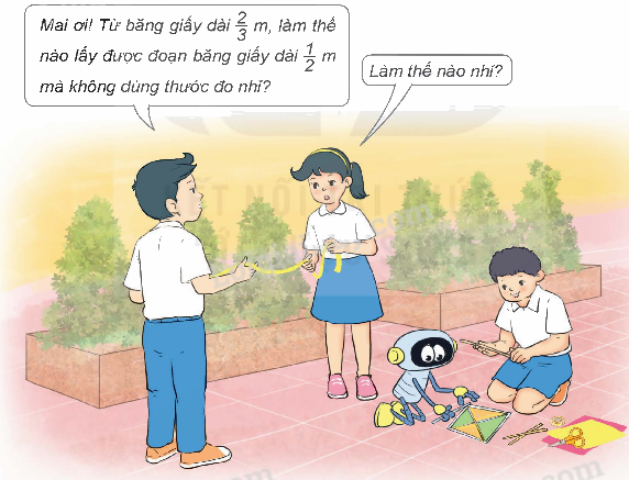 Toán lớp 5 Bài 5. Ôn tập các phép tính với phân số - SGK kết nối tri thức 13 1