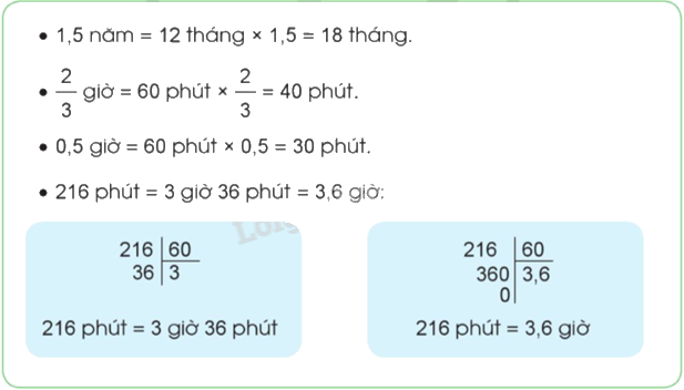 Toán lớp 5 Bài 68. Ôn tập về các đơn vị đo thời gian - SGK cánh diều 1 1