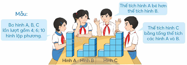 Toán lớp 5 Bài 69. Thể tích của một hình - SGK chân trời sáng tạo 1 1