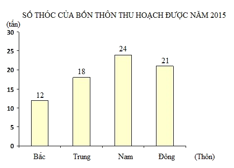 Trắc nghiệm Bài 17: Biểu đồ cột Toán 4 Chân trời sáng tạo 0 11